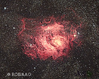 the Lagoon Nebula