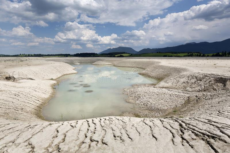 Lago seco da Alemanha